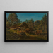 Zomerstal - Amaldus Nielsen — ingelijst kunstwerk aan de muur