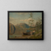 Strand bij Hardanger - Amaldus Nielsen — ingelijst kunstwerk aan de muur