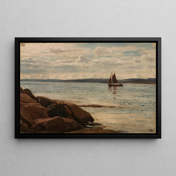 Amaldus Nielsen - Strandparti Hvaler.webp