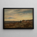 Zuid-zuidwest Hvaler - Amaldus Nielsen — ingelijst kunstwerk aan de muur