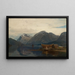 Vue de Hardanger - Amaldus Nielsen — ingelijst kunstwerk aan de muur