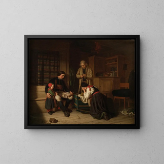 Amalia Lindegren - Lillans sista bdd The last bed of The Little One.webp