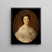Oscara Fredrica Leopoldina Wahlström - Amalia Lindegren — ingelijst kunstwerk aan de muur