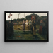 Cirque itinérant - Amandus Faure — ingelijst kunstwerk aan de muur
