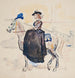 Amazon on horseback in historical costume - Ivan Ivanec — artwork view