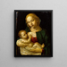 La Madonna del Latte - Ambrogio Bergognone — ingelijst kunstwerk aan de muur