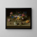 Natuurstudie met bloemen - Ambrosius Bosschaert de Oude — ingelijst kunstwerk aan de muur