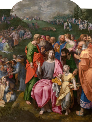 Ambrosius Francken I - The Multiplication of Loaves and Fishes.webp