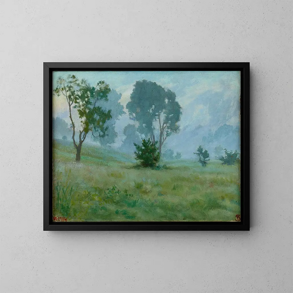 Aube - Ambroży Sabatowski — ingelijst kunstwerk aan de muur