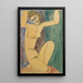 Cariatide - Amedeo Modigliani — ingelijst kunstwerk aan de muur