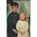 Reproductie van het schilderij De twee meisjes - Amedeo Modigliani