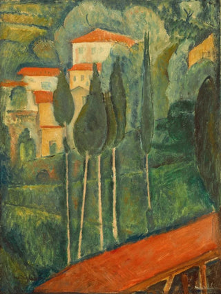 Amedeo Modigliani - Paysage dans le Midi.webp