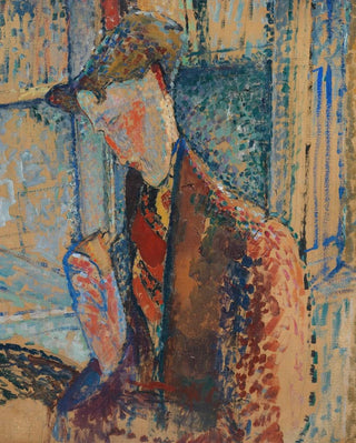 Amedeo Modigliani - Reverie Study for the Portrait of Frank Burty Haviland.webp