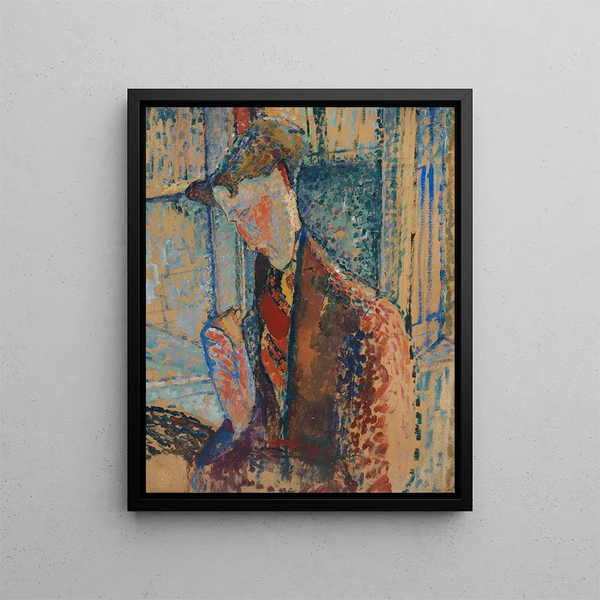 Amedeo Modigliani - Reverie Study for the Portrait of Frank Burty Haviland.webp