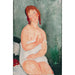 Reproduction of the painting Young woman in shirt 1918 - Amedeo Modigliani