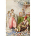 Reproductie van het schilderij De Schoenmaker van het Harem - Amedeo Simonetti