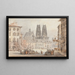 Rouen - Amelia Long — ingelijst kunstwerk aan de muur