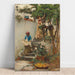Reproductie van het schilderij Een Oranje Tuin - John William Waterhouse