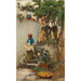 Reproductie van het schilderij Een Oranje Tuin - John William Waterhouse