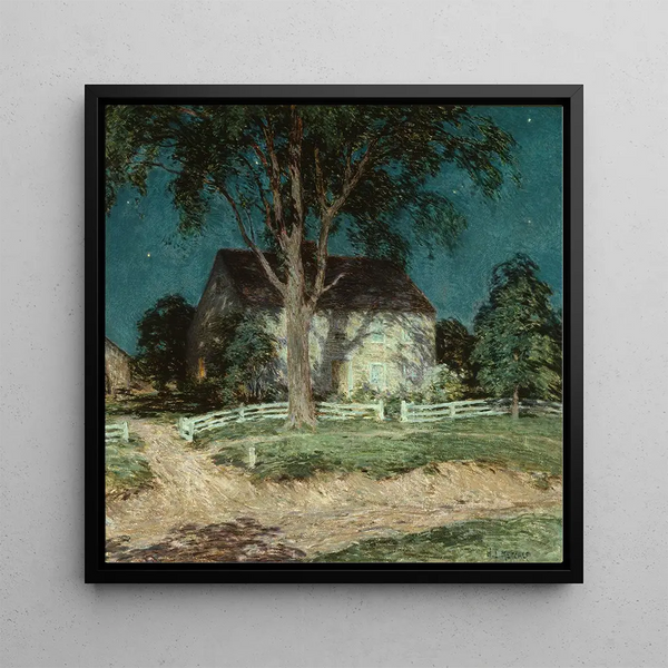 Ancienne ferme, Connecticut - Willard Leroy Metcalf