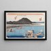 Fuchu - Andō Hiroshige — ingelijst kunstwerk aan de muur