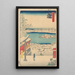 Ijskolonie in de Sneeuw - Andō Hiroshige — ingelijst kunstwerk aan de muur