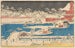 Kameido Tenmangu under the snow - Andō Hiroshige — artwork view