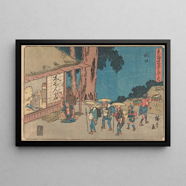 And Hiroshige - Minakuchi.webp