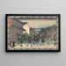 Nachtelijke wandeling bij de wapensmid - Andō Hiroshige — ingelijst kunstwerk aan de muur
