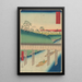 Pont Ochanomizu - Andō Hiroshige — ingelijst kunstwerk aan de muur