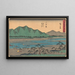 Odawara Painting - Andō Hiroshige — framed artwork on a wall