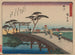 Tokaido gojusantsugi, planche 27 - Andō Hiroshige — weergave van het kunstwerk