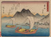 Tokaido gojusantsugi, planche 31 - Andō Hiroshige — weergave van het kunstwerk