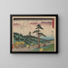Tokaido gojusantsugi, planche 34 - Andō Hiroshige — ingelijst kunstwerk aan de muur
