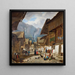 Andermatt, Zwitserland - Hopkins Horsley Hobday Horsley — ingelijst kunstwerk aan de muur
