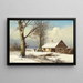 Op we brengen hout - Anders Andersen-Lundby — ingelijst kunstwerk aan de muur