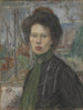 Portret van de Zweedse schilder Tora Holmström - Anders Castus Svarstad — weergave van het kunstwerk