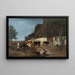 Ferme à Skåne - Anders Kallenberg — ingelijst kunstwerk aan de muur