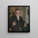 A toast in the society Idun - Anders Zorn — framed artwork on a wall