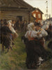 Dans van de zomerzonnewende - Anders Zorn — weergave van het kunstwerk