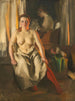 Red Base Painting - Anders Zorn — artwork view