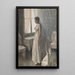 The Bride - Anders Zorn — framed artwork on a wall