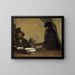 L'invitation - André Devambez — ingelijst kunstwerk aan de muur