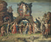 Parnasse - Andrea Mantegna — weergave van het kunstwerk