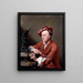 Louis François Roubiliac - Andrea Soldi — ingelijst kunstwerk aan de muur