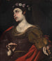 Sint Cecilia - Andrea Vaccaro — weergave van het kunstwerk