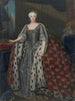 Sophie Madeleine Christian VI koningin - Andreas Müller — weergave van het kunstwerk