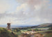 Bergers and a rider near a mill Haarlem in the background - Andreas Schelfhout — artwork view