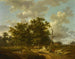 Zomerlandschap - Andreas Schelfhout — weergave van het kunstwerk
