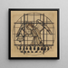 Engel die klokken speelt - Sir Edward Coley Burne-Jones — wandpresentatie van het kunstwerk